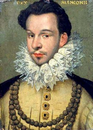 François d'Alençon Duc d'Alençon - par Nicholas Hilliard